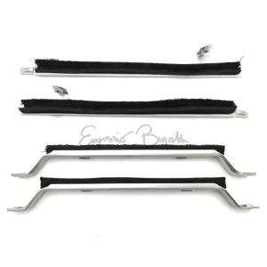 Kit 4 guide tenuta vetro scendente porta destra e sinistra | Fiat 500 F L R |